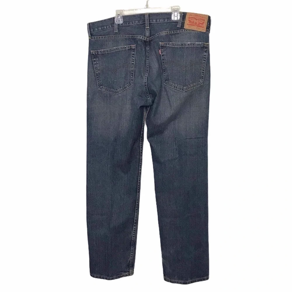 Levis 505 Straight Leg Denim Jeans 38x30